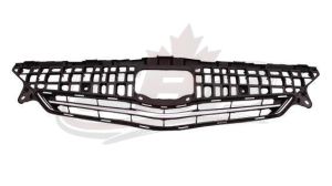 Grille Toyota Prius V 2012-2014 Matte-Dark Gray With Chrome Mldg , TO1200348