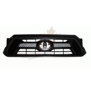 Grille Toyota Tacoma 2012-2015 Matte-Dark Gray With Black Mldg , TO1200349