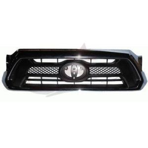 Grille Toyota Tacoma 2012-2015 Matte-Dark Gray With Chrome Mldg Sr5 , TO1200351