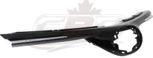 Grille Upper Toyota Rav4 2016-2018 Canada Built Exclude Se Model/For 2016 Japan Built Exclude Se Model Chrome/Gloss Black, To1200406U