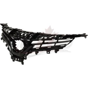 Grille Toyota Camry 2018-2020 Usa Built Glossy Gray L/Le , TO1200419