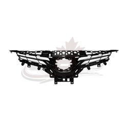 Grille Glossy Toyota Camry 2018-2020 Black Without Surround View Xle, To1200420U