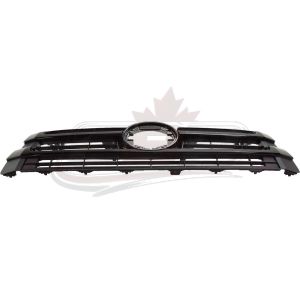 Grille Toyota Highlander 2017-2019 Matte-Black With Ptd Black Bar Se-Model , TO1200426