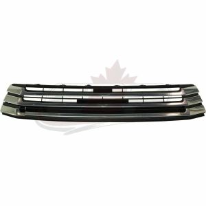 Grille Toyota Highlander 2017-2019 Matte-Black/Gray With Chrome Bars , TO1200427