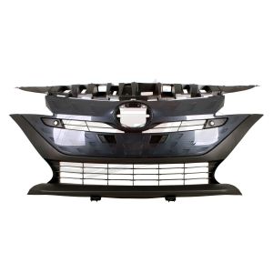 Grille Front Toyota Prius Prime 2017-2020 Dark Gray Molding With Sensor, To1200435