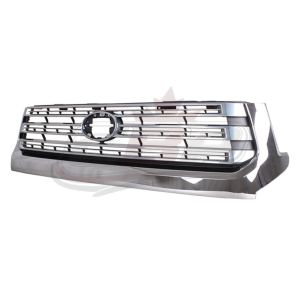 Grille Front Toyota Tundra 2018-2021 Chrome With Silver Bars Ltd Models, To1200459