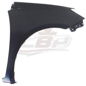 Fender Front Passenger Side Toyota Sienna 2004-2010 Without Antenna Hole Capa , TO1241203C