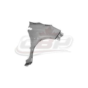 Fender Front Passenger Side Toyota Prius C 2018-2019 Steel Without Wheel Opeining Moulding , TO1241269
