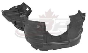 Fender Liner Front Driver Side Toyota Highlander 2011-2013 Without Towing , TO1248172