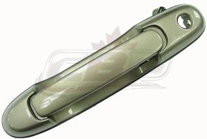 Door Handle Front Driver Side Outer Toyota Sienna 1998-2003 Black , TO1310126