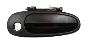 Door Handle Front Passenger Side Outer Toyota Corolla Wagon 1993-1996 Black , TO1311102