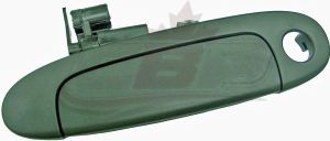 Door Handle Front Passenger Side Outer Toyota Echo 2000-2005 Black , TO1311121