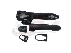 Door Handle Front Passenger Side Outer Toyota Camry 2002-2006 Black With Front/Cover , TO1311134