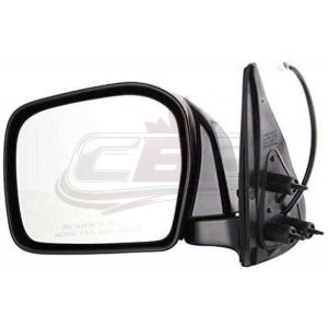 Mirror Driver Side Toyota Tacoma 2001-2004 Power Black , TO1320163