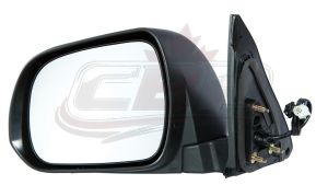 Mirror Driver Side Toyota Highlander 2008-2013 Power Heated Without Puddle Lamp Base/Sport Model , TO1320246