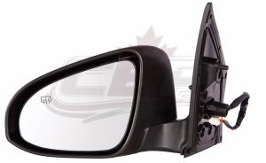 Mirror Driver Side Toyota Corolla Sedan 2014-2019 Power Heated Signal , TO1320295