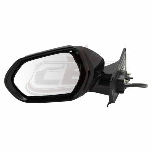 Mirror Driver Side Toyota Prius Prime 2017-2019 Power Heated Ptm With Signal Without Blind Spot Manual Fold , TO1320369