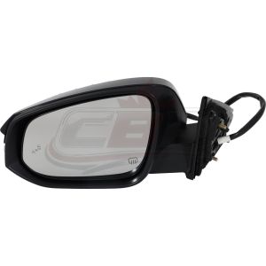 Mirror Driver Side Toyota Highlander 2018-2019 Power Ptm Heated With Blind Spot/Memory/Puddle Lamp/Signal High Quality, To1320409