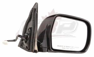 Mirror Passenger Side Toyota Highlander 2001-2007 Power Heated Black , TO1321211