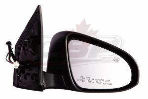 Mirror Passenger Side Toyota Corolla Sedan 2014-2019 Power Heated , TO1321294