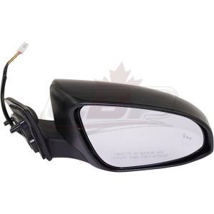 Mirror Passenger Side Toyota Camry Hybrid 2013-2014 Power Ptm Heated With Blind Spot Se/Xle , TO1321316