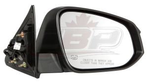 Mirror Passenger Side Toyota Highlander 2014-2019 Power Ptm With Heat/Signal Without Blind Spot , TO1321317
