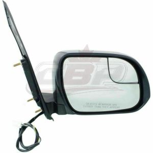 Mirror Passenger Side Toyota Sienna 2015-2020 Power Textured With Spotter Glass Without Blind Spot/Heat , TO1321338