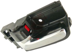 Door Handle Inner Front Driver Side Toyota Matrix 2003-2006 (Chrome/Black) , TO1352139