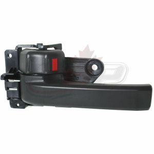 Door Handle Inner Front Driver Side Toyota Tundra 2007-2013 Black Textured , TO1352174