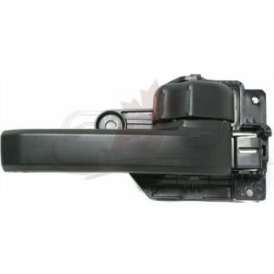 Door Handle Inner Front Passenger Side Toyota Sequoia 2008-2021 Black Textured , TO1353174