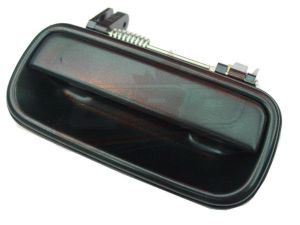 Door Handle Rear Passenger Side Outer Toyota Tacoma 2001-2004 (Plastic Base Black) , TO1521113
