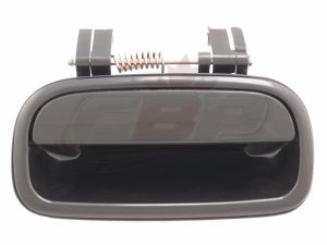 Door Handle Rear Passenger Side Outer Toyota Tundra 2000-2006 (Black) Access Cab , TO1521114