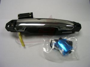 Door Handle Rear Passenger Side Outer Toyota Camry 2002-2006 (Black) , TO1521124