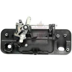 Door Handle Tail Gate Toyota Tundra 2007-2013 Textured Black With Rear Camera , TO1915119