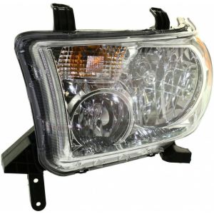 Head Lamp Driver Side Toyota Sequoia 2008-2017 Tundra Without Level Economy Quality , TO2502171U