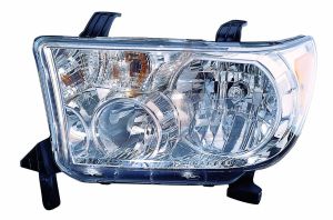 Head Lamp Driver Side Toyota Tundra 2009-2013 With Level Adjuster Capa, To2502194C