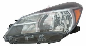 Head Lamp Driver Side Toyota Yaris Hatchback 2015-2017 Halogen Ce/L/Le Capa, To2502226C
