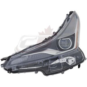 2019-2022 Toyota Prius Head Lamp Driver Side Without , TO2502282