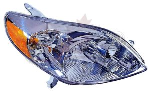 Head Lamp Passenger Side Toyota Matrix 2003-2008 High Quality , TO2503140