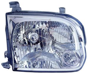 Head Lamp Passenger Side Toyota Sequoia 2005-2007 (Tundra Double Cab) Capa, To2503158C