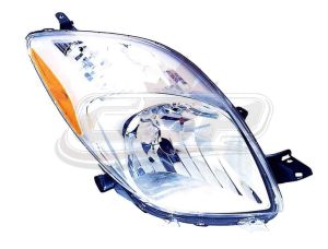 Head Lamp Passenger Side Toyota Yaris Hatchback 2006-2008 Capa