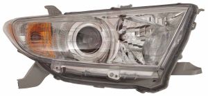 Head Lamp Passenger Side Toyota Highlander 2011-2013 Capa