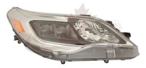 Head Lamp Passenger Side Toyota Avalon 2016-2018 Halogen Capa, To2503245C