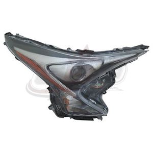 Head Lamp Passenger Side Toyota Prius 2016-2018 Without Fog Lamp Base/Eco/L Model Capa, To2503248C