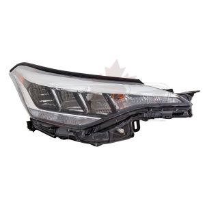 2020-2022 Toyota Chr Head Lamp Passenger Side Led Without , TO2503298