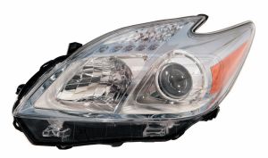 Head Lamp Driver Side Toyota Prius 2010-2011 Halogen Capa, To2518122C