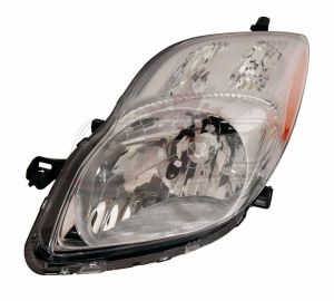 Head Lamp Driver Side Toyota Yaris Hatchback 2009-2011 , TO2518123V