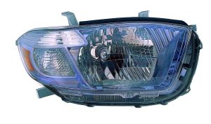 Head Lamp Passenger Side Toyota Highlander Hybrid 2008-2010 High Quality , TO2519117