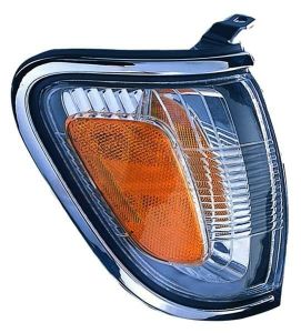 Side Marker Lamp Passenger Side Toyota Tacoma 2001-2004 Chrome High Quality , TO2521161