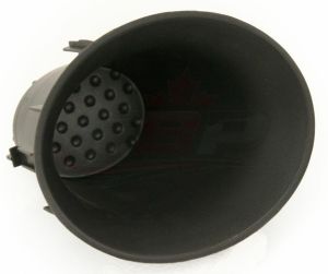 Fog Lamp Cover Front Driver Side Toyota Sequoia 2005-2007 Matt Black , TO2598106